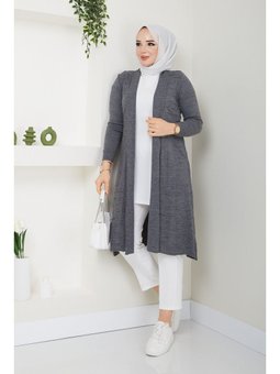 Cepli Salaş Hırka Acıkahve