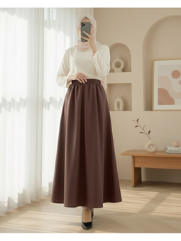 Beli Lastikli Cepli Paraşüt Kahve Etek