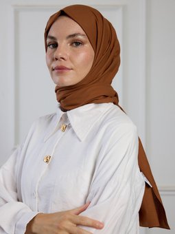 Pure Pamuk Taba Şal