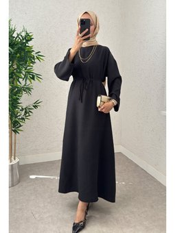 Sultan Basic Siyah Elbise