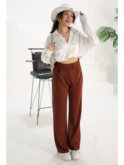 Palazzo Pantolon Kahve