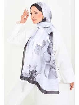 Soft Garden Serisi Pamuk Sıyah Şal Siyah