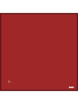 Düz Renk Black Seri Twill Askısı İle Birlikte 90x90 Cm Kırmızı Eşarp