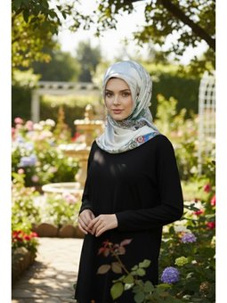 Desenli Desen Eşarp,es