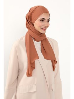 Pratik Krep Açık Tarçın Şal,ps