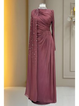 Helen Gül Kurusu Abiye Elbise