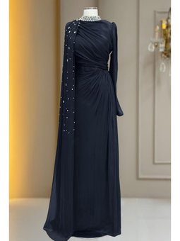 Helen Siyah Abiye Elbise