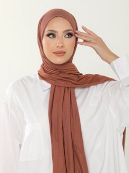 Luxury Penye Kızıl Pembe Şal