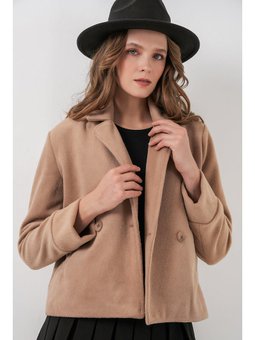 Kısa Kaşe Bisküvi Ceket