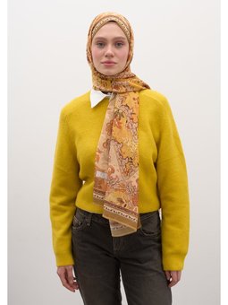 Arıane Desen Kiremit Şal