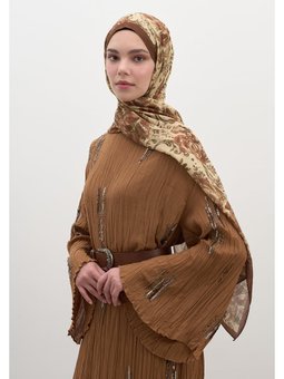 Felıcıe Desen Kiremit Şal