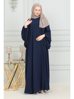 Firuze Lacivert Elbise