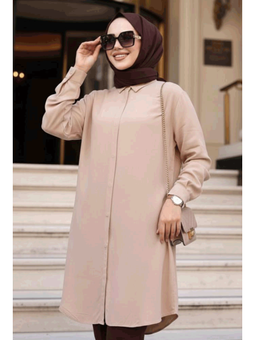 Düğmeli Bisküvi Tunik 11715bs