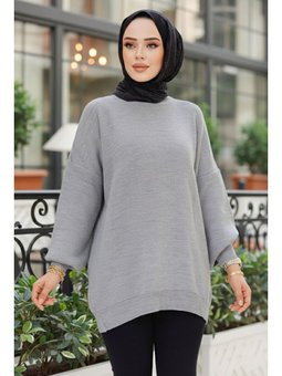 Gri Kazak Tunik 17201gr