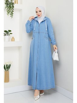 Gizli Fermuarlı Cepli Kot Kap