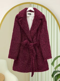 Beli Kuşaklı Cepli Sakallı Bordo Kap