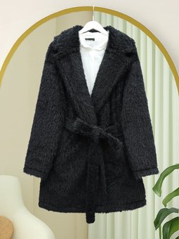 Beli Kuşaklı Cepli Sakallı Siyah Kap