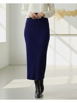 Beli Lastikli Pliseli Triko Laci Etek