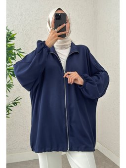 Yarasa Kol Salaş Lacivert Kap