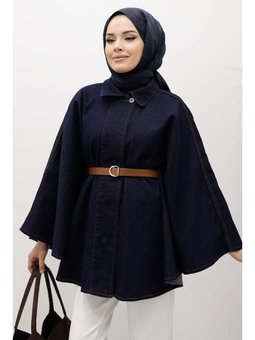 Kemerli Kot Panço Koyu Mavi