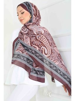 Etnika Soul Serisi Pamuk Şal Kahve