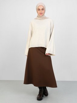 Scuba Can Kahverengi Etek