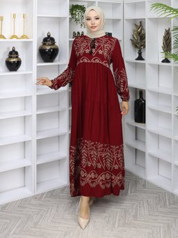 Bordo Elbise