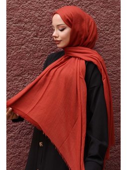 Pamuklu Kiremit Şal