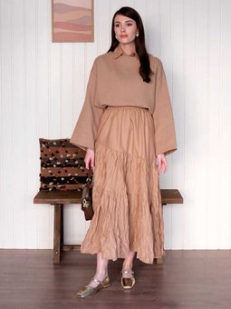 Kraş Kat Kat Karamel Etek