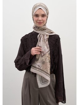 Arıane Desen Bej Şal