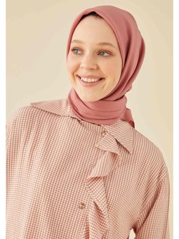 Pamuk İpek Eşarp Gülkurusu