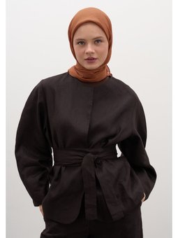 Pamuk Viskon Kiremit Eşarp