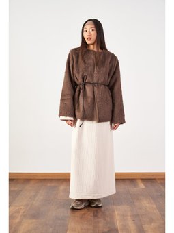 Soft Kürk Ceket Kahve