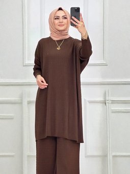 Pantolon Kahverengi Takım