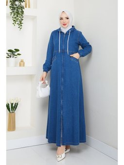 Gizli Fermuarlı Cepli Kot Kap