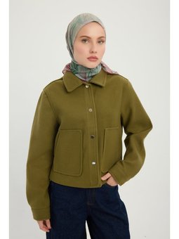 Mercan Bahçesi Nefti Efilia Desenli 90x90 Cm Eşarp