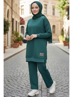 Armalı Vortex İkili Zumrut Takım Zümrüt Yeşili