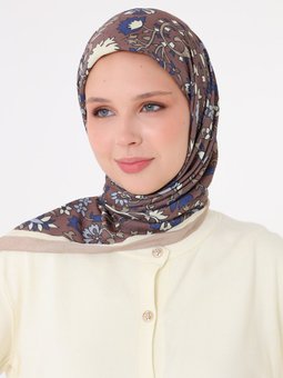 Eşarp Çok Renkli Kraş Kumaş