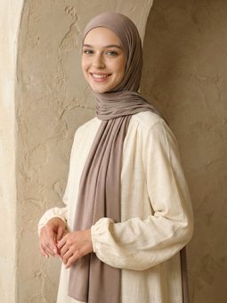 Premium Penye Şal Vizon