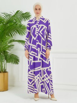 Zenane Elbise Lila