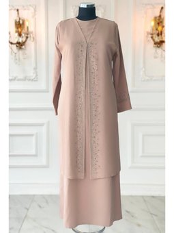 Filiz Abiye Elbise Vizon