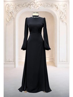 Rüya Siyah Abiye Elbise