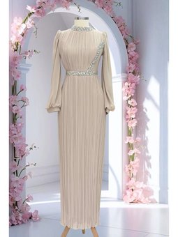 Sima Bej Abiye Elbise