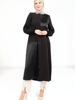 Siyah Rahat Kesim Giy Çık Kap