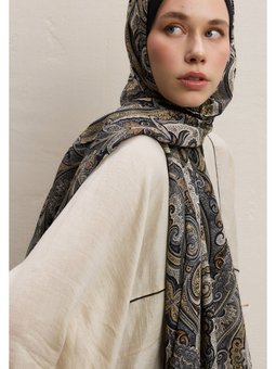 Ember Desen Siyah Şal