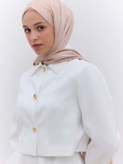 İpeksi Elegance Pudra Şal