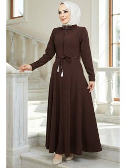 Pileli Mevlana Acı Kahve Ferace