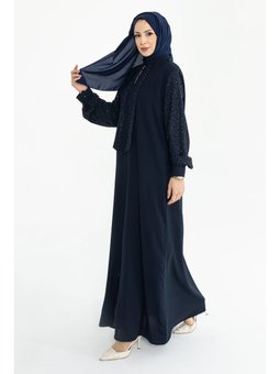 Efsun Taşlı Buhara Ferace Lacivert