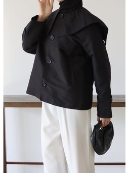 Düğme Detaylı Trençkot