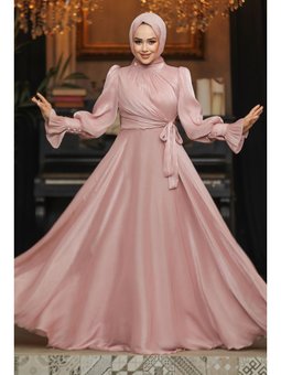 Bağlama Detaylı Pudra 48051pd